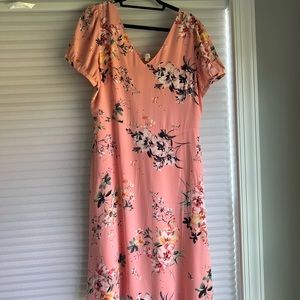 Floral A-Line Dress